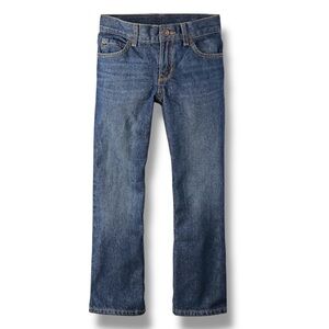 The Children’s Place Boys Straight Leg Jeans Size 14 Blue Dark Wash